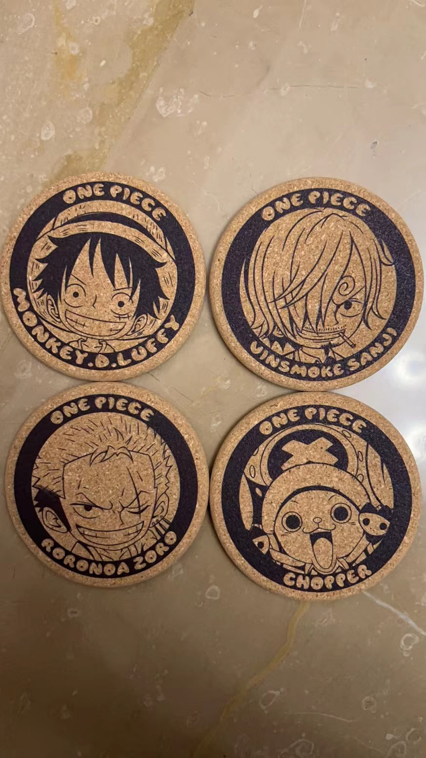 Drink coaster 4 pcs a set