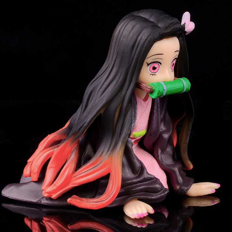 Kawaii Demon Slayer Nezuko Figure With Box Up