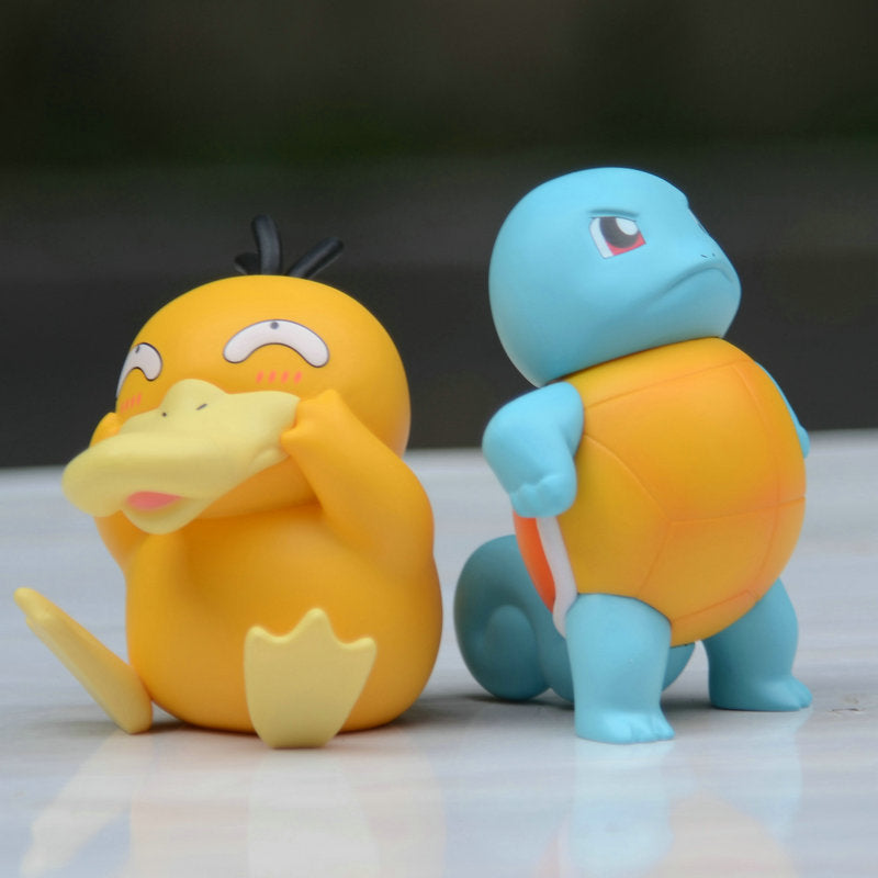 Pokemon Psyduck & Squirtle