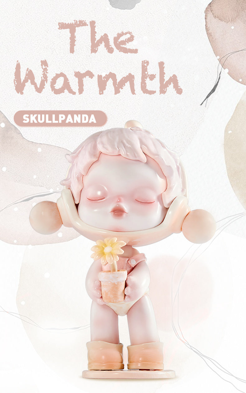 POP MART Skullpanda The Warmth Series Mystery Box 1PC/12PCS Blind Box Action Figure Cute Toy