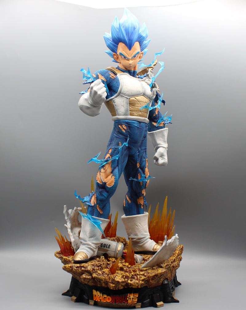 Dragon Ball Vegeta Anime Figure 3 Heads