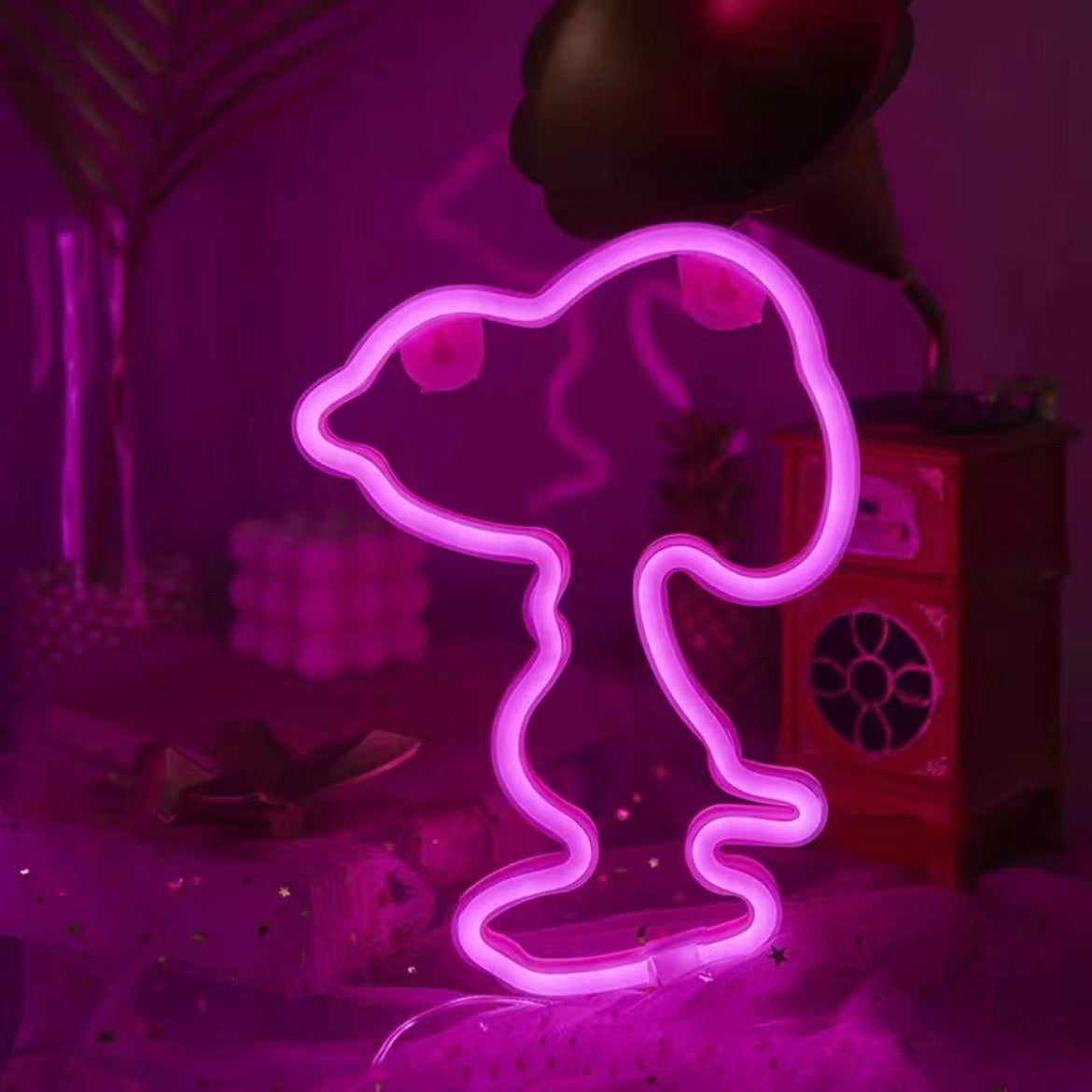 Cartoon figure LED light，Night light, Atmosphere light.