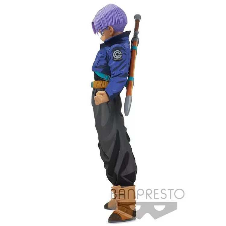 Banpresto Dragon Ball Z Master Stars Piece Trunks/Torankusu Comic Color Genuine Collection Model Anime