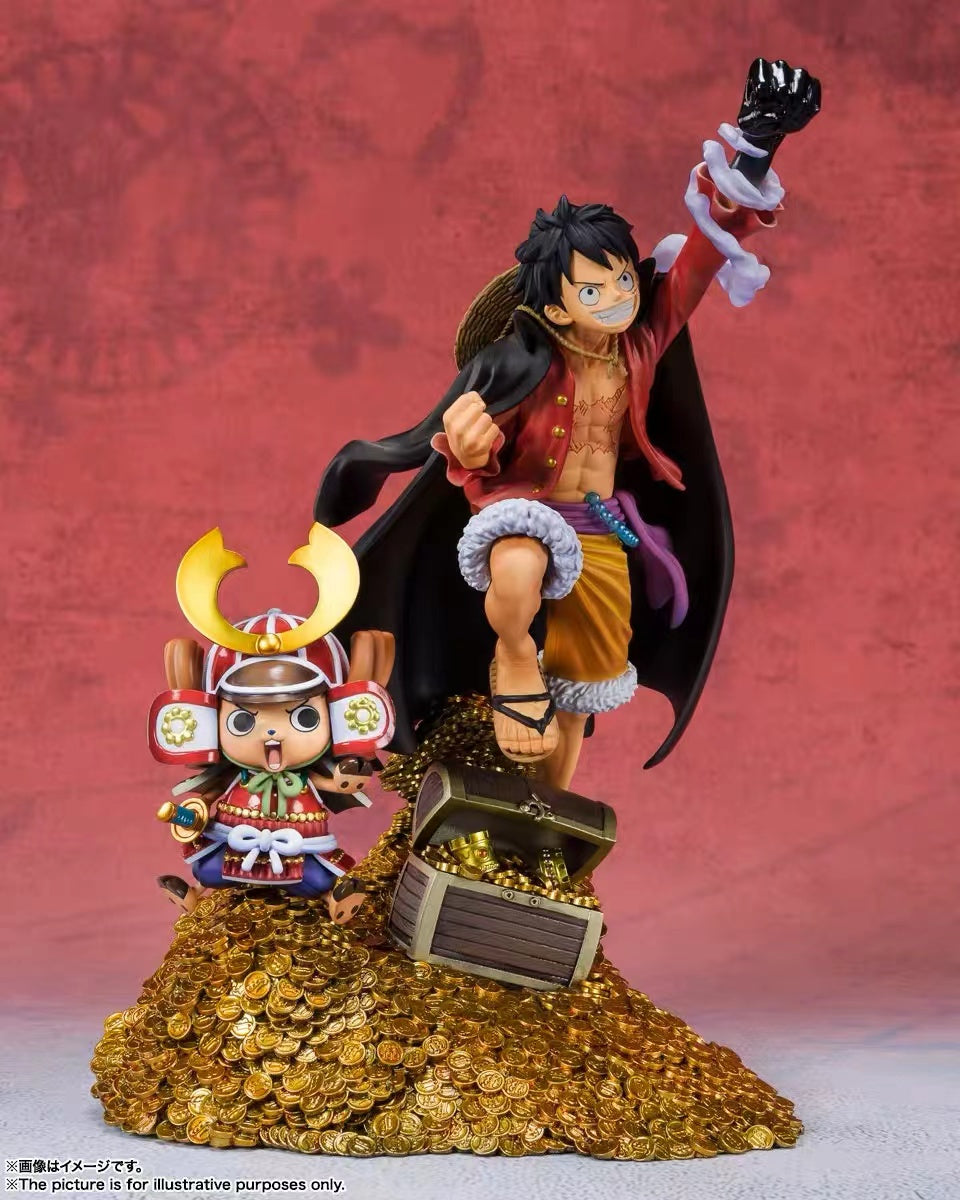 Tamashi Nations - One Piece - Monkey D. Luffy - WT100 Commemorative Eiichiro Oda Illustration DAIKAIZOKU HYAKKEI, Bandai Spirits Figuarts Zero