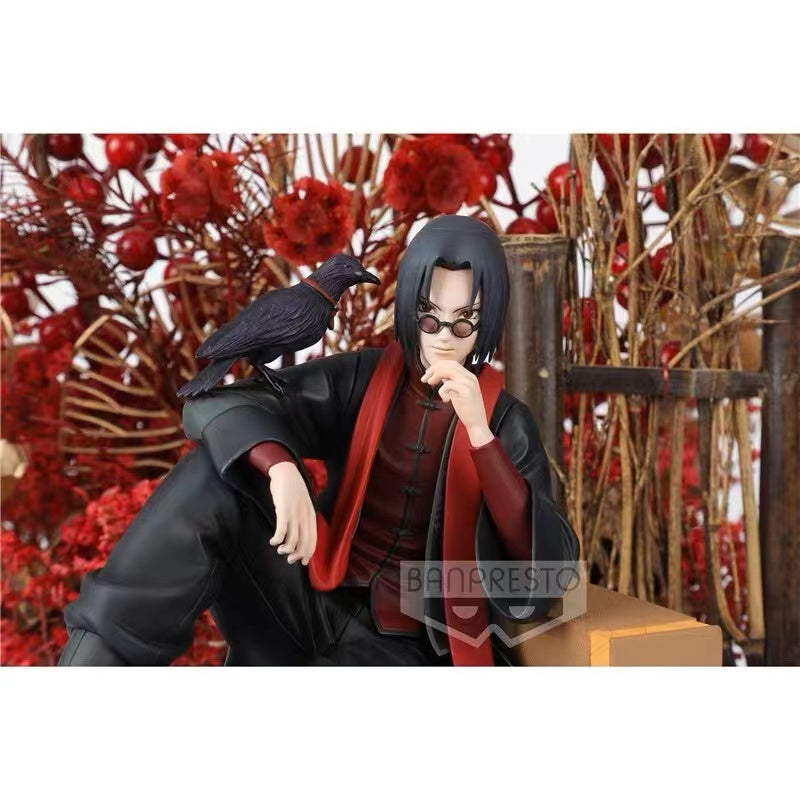 Original Anime Naruto Shippuuden Creator Uchiha Itachi Action Figure Collection Model Doll Toy Children Birthday Xmas Gift