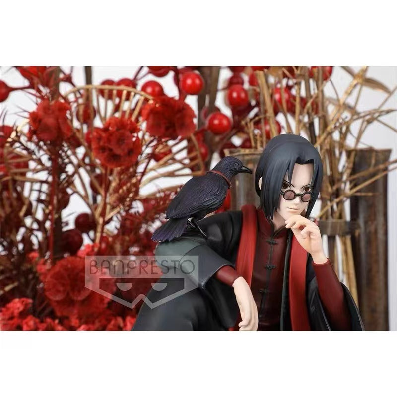 Original Anime Naruto Shippuuden Creator Uchiha Itachi Action Figure Collection Model Doll Toy Children Birthday Xmas Gift