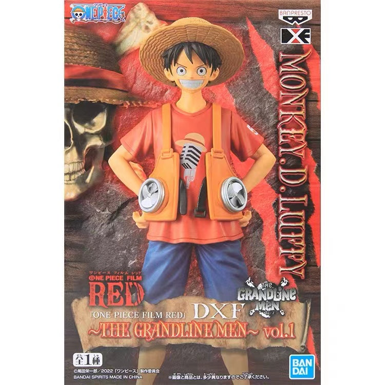 One Piece Film Red DXF Figure The Grandline Series Statue (Monkey D. Luffy)